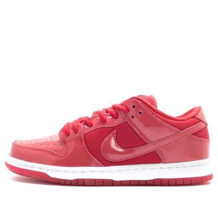 Nike Dunk Low Pro SB 'Red Patent Leather'  304292-616 Epochal Sneaker