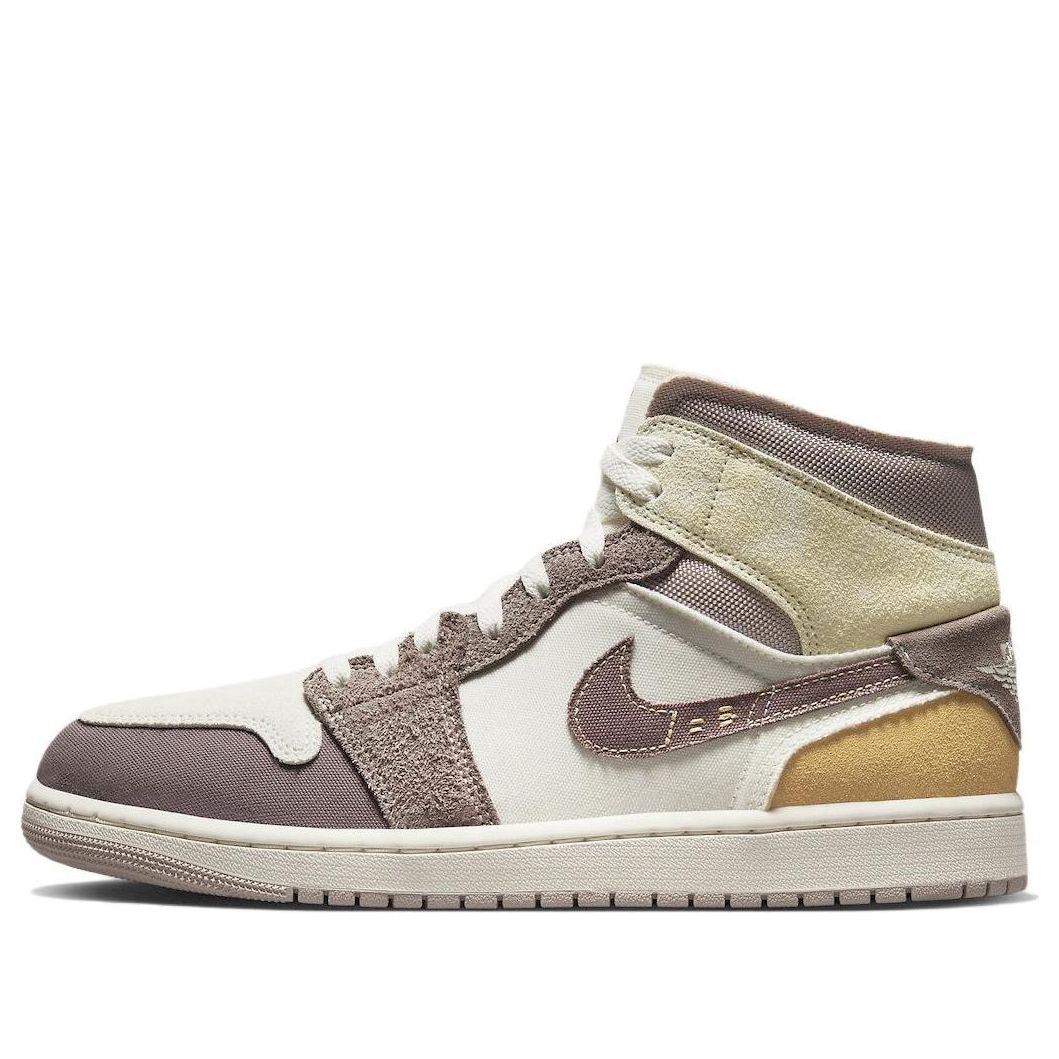 Air Jordan 1 Mid SE Craft 'Inside Out - Taupe Haze'  DM9652-102 Iconic Trainers
